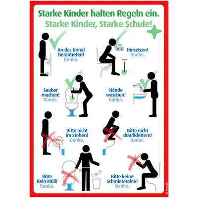 Schulschilder und Aufkleber